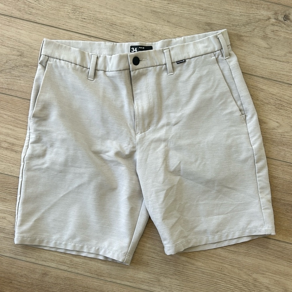 Hurley Nike dri-fit flat front shorts